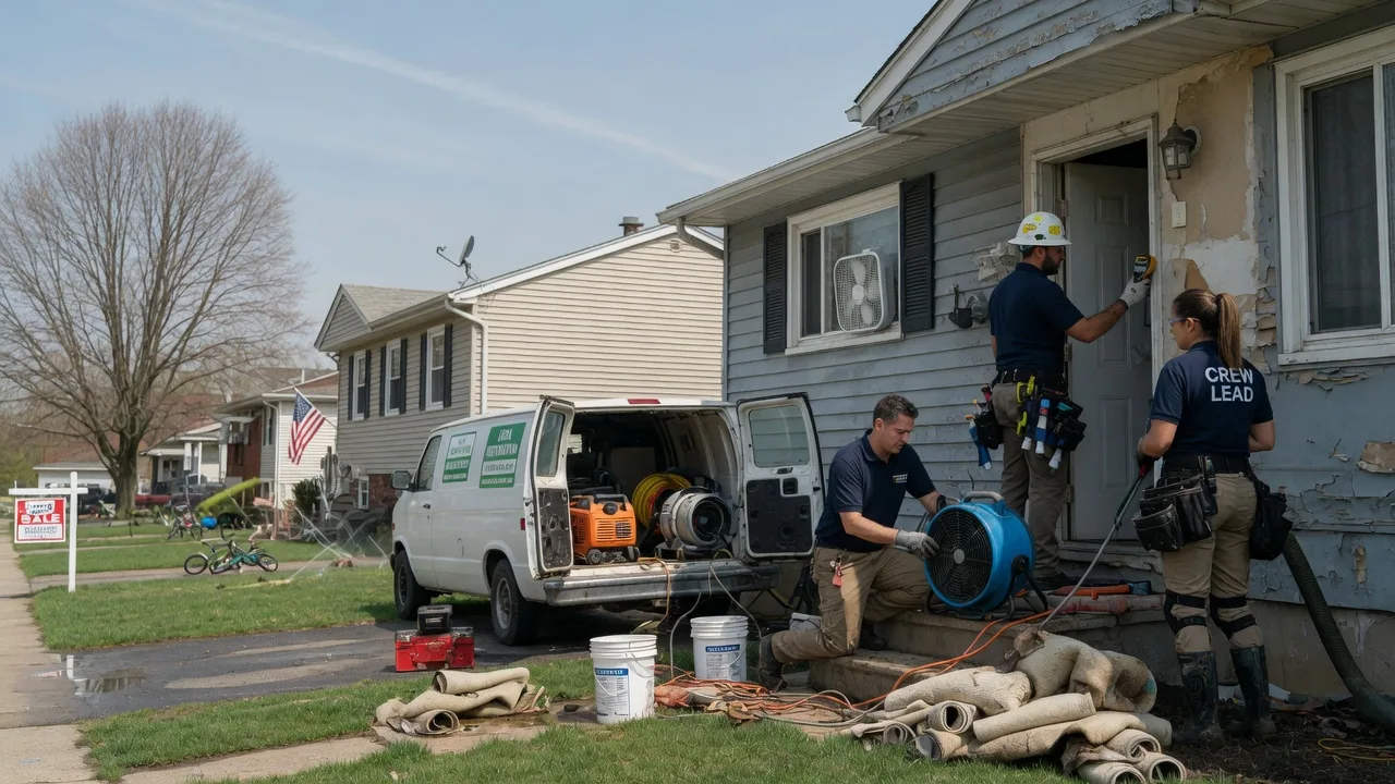 Flood Cleanup in Rocky Ridge, MD near me